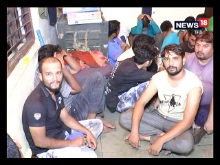 5 लाख नकद और 10 चार पहिया वाहन के साथ 64 गुजराती जुआरी गिरफ्तार