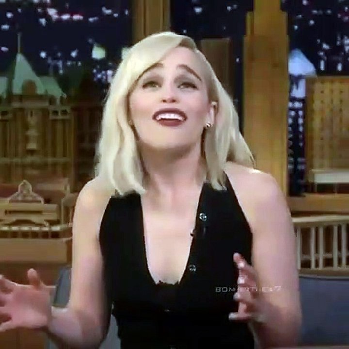 Emilia Clark laughs compilation
