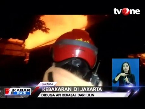 Listrik Padam, 17 Rumah Ludes Terbakar Diduga Akibat Lilin