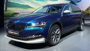 Skoda Superb-iV, Superb-Scout and Citigo e-iV, 2019 in Bratislava
