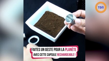 Un kit de capsule rechargeable pour Nespresso