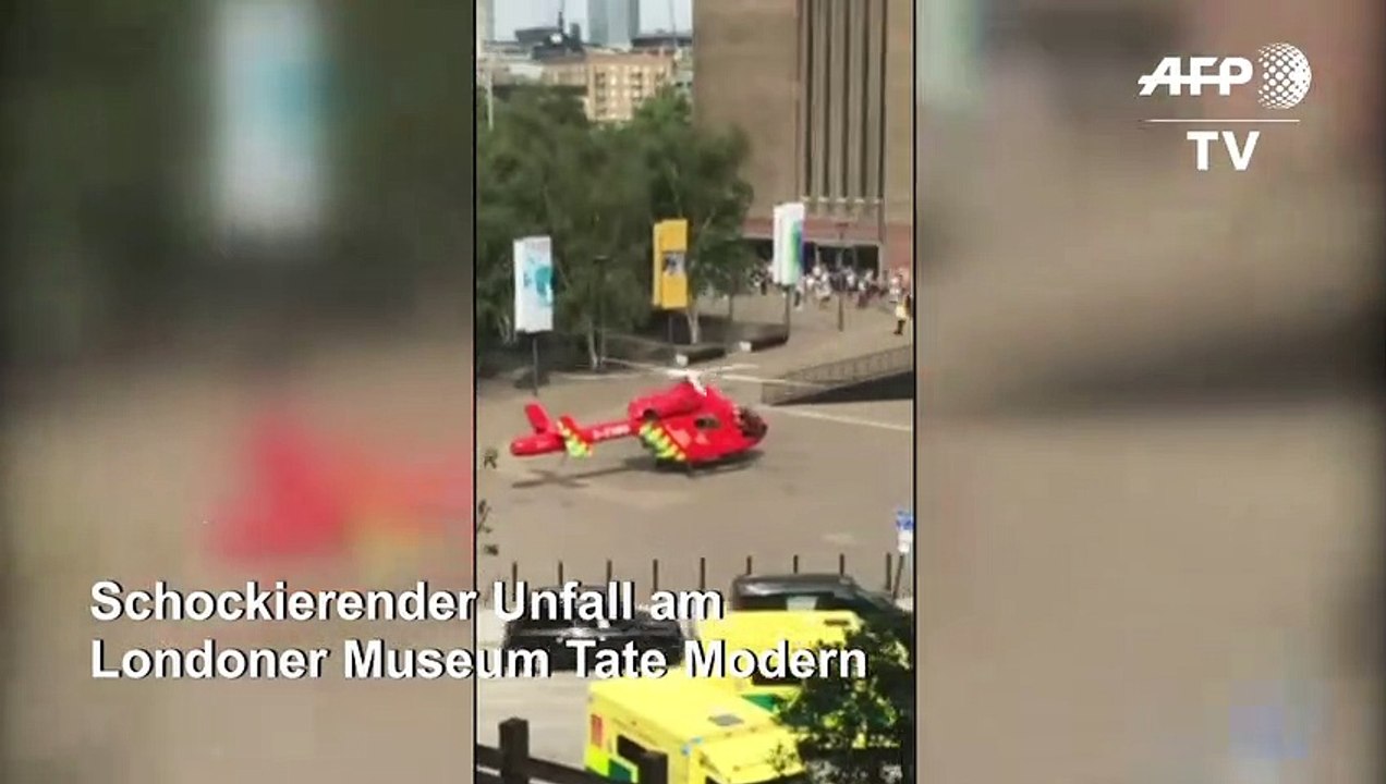 Jugendlicher schubst offenbar Kind von Aussichtsplattform der Tate Modern