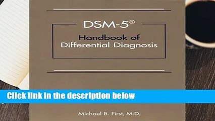 Master Differential Diagnosis with the DSM-5 Handbook 📘