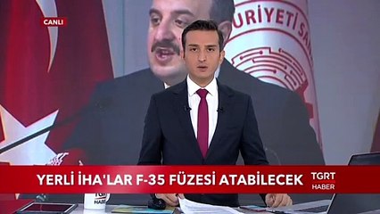 Yerli İHA' lar F-35 Füzesi Atabilecek