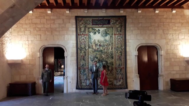 El Rey Felipe VI recibe en audiencia a la presidenta del Govern, Francina Armengol