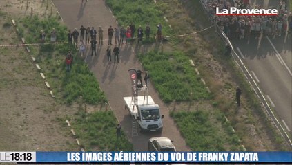 Les mages aériennes du vol de Franky Zapata