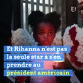 Fusillades : Rihanna et plusieurs stars américaines s'en prennent à Trump