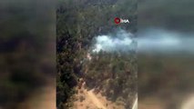 Bursa'da orman yangını: 4 helikopter ve çok sayıda arazöz müdahale ediyor