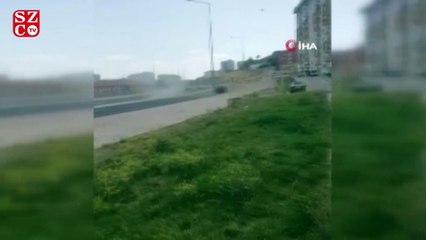 Niğde’de şaşırtan hortum