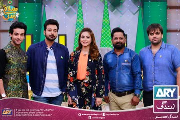 Salam Zindagi With Faysal Qureshi - Inayat Khan & Arooba Mirza - 5th August 2019