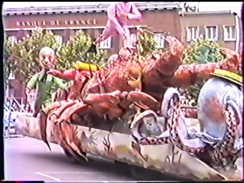 cavalcade Dunkerque dimanche 26 juin 1988 1er partie