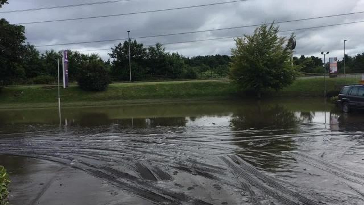 Flooding has now subsided in Cadgers Brae area