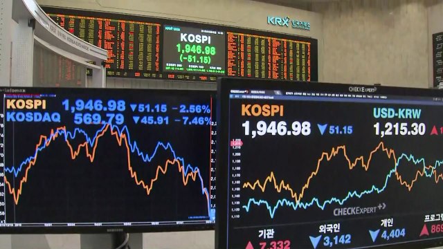 악재 겹친 '검은 월요일'...코스닥, 600선 붕괴 / YTN