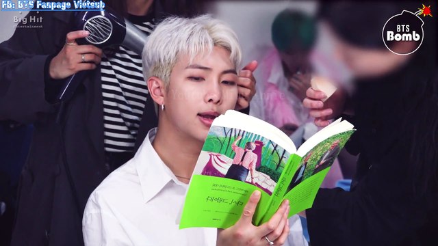 [VIETSUB][BANGTAN BOMB] RM đọc sách - BTS (방탄소년단)