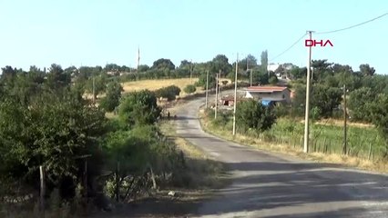 ÇANAKKALE 94 yaşında, kışlık odununu sırtında taşıyor