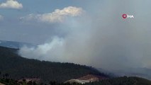 Bursa'da orman yangını; 4 söndürme helikopteri ve 30 arazöz ile müdahale ediliyor