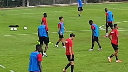 ASNL : Amine Bassi à l'entraînement avec les pros ce lundi !
