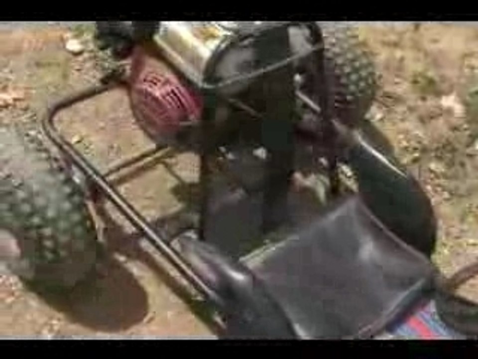 Front flip en kart sans problème!