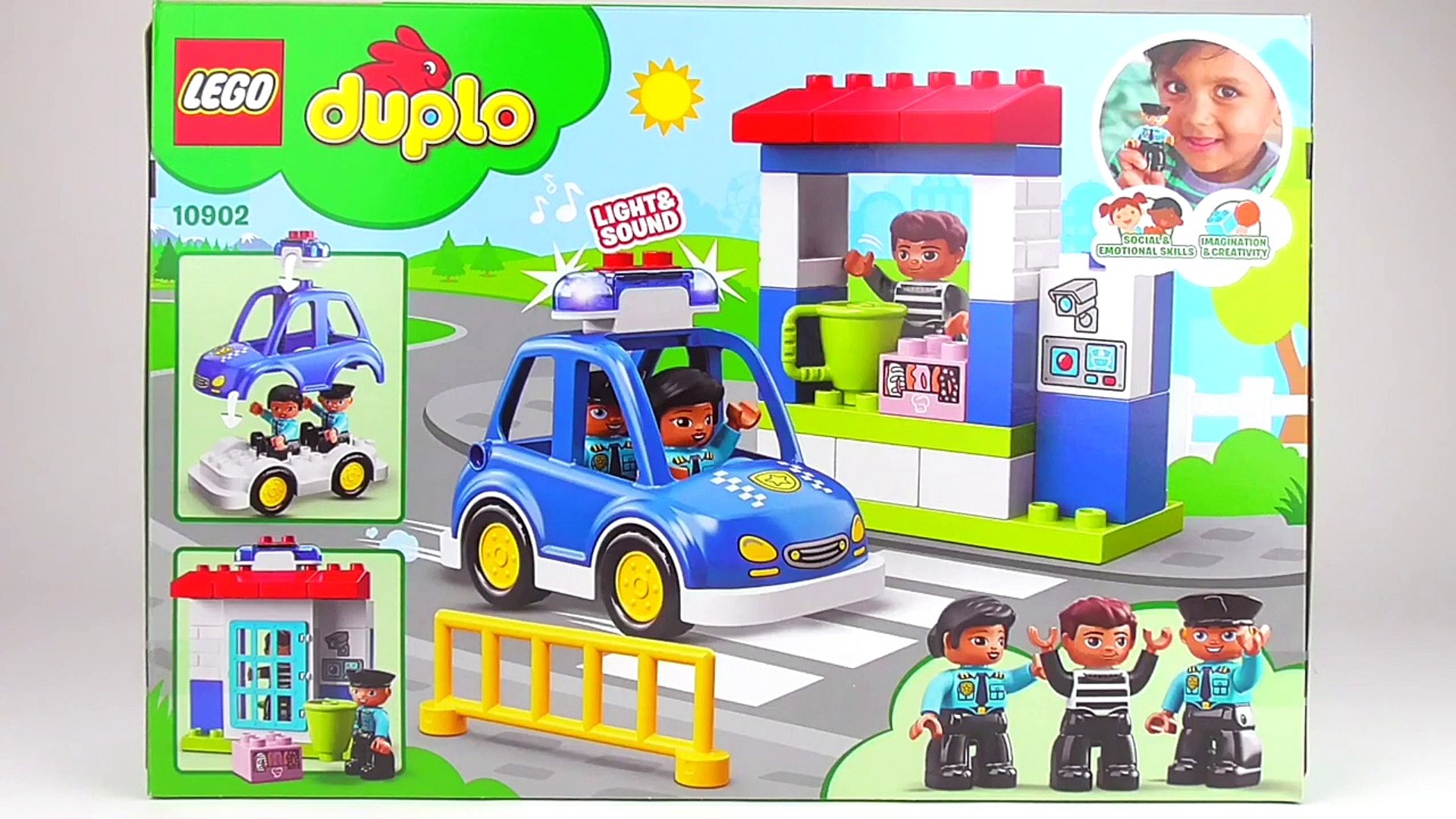 Learn Colors for Kids with LEGO DUPLO Police Station (10902) Toy - video  Dailymotion
