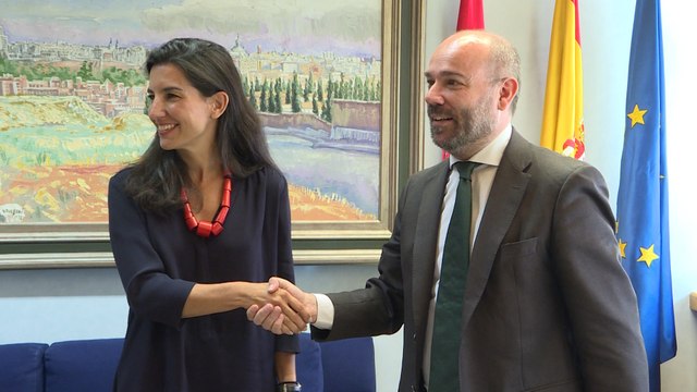 Rocío Monasterio se reúne con Juan Trinidad