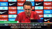 We will only sign a defender who will improve the squad - Emery