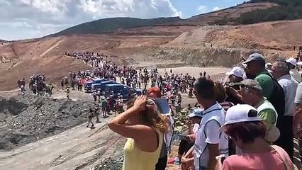 Su ve Vicdan Nöbeti'nde binlerce kişi şantiye alanında