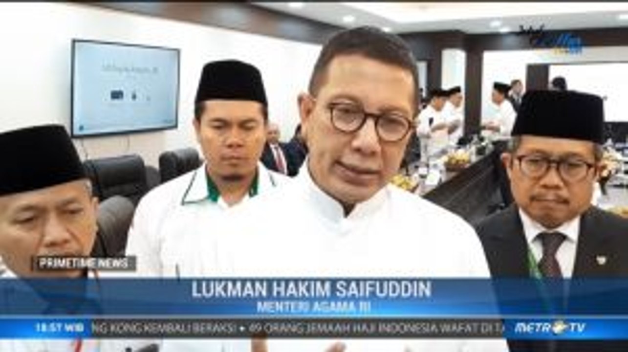 Menag Minta Calhaj Jaga Fisik Jelang Wukuf