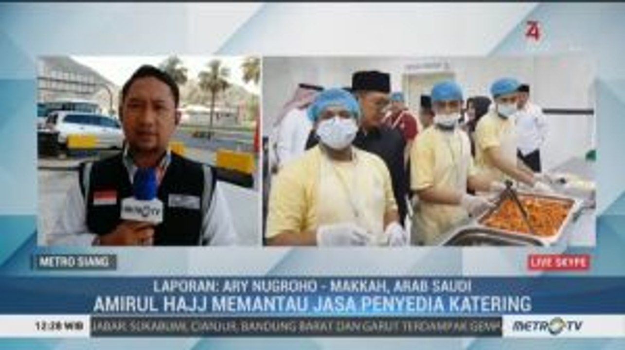 Menag Tinjau Dapur Katering Jemaah Haji