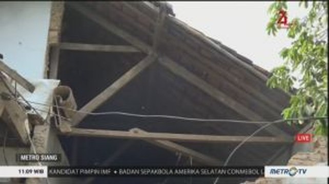 Sejumlah Rumah di Pandeglang Rusak Akibat Gempa