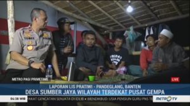 Pascagempa, Situasi di Banten Terpantau Kondusif