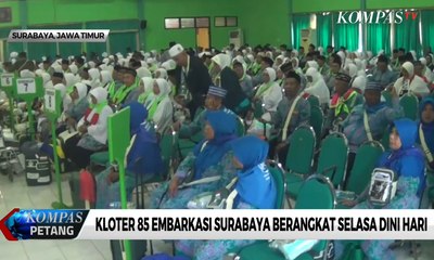 Kloter 85 Embarkasi Surabaya Jadi yang Terakhir Tiba di Arab Saudi