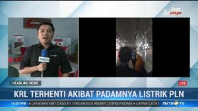 KRL Terhenti, PT KCI akan Gelar Konferensi Pers Sore Ini