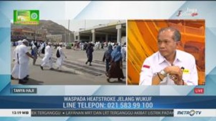 Waspada Heatstroke Jelang Wukuf