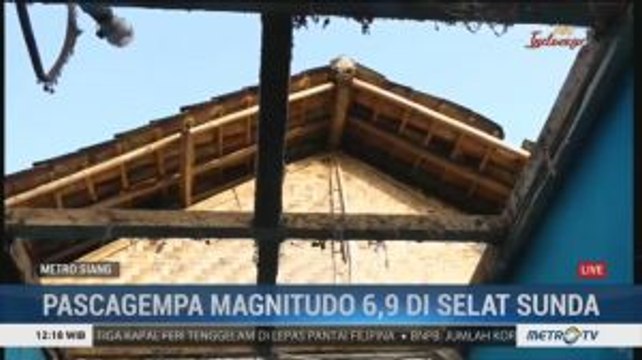 31 Kecamatan di Kabupaten Sukabumi Terdampak Gempa Banten