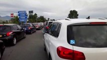 Trafik kilometrik ne aksin Fushe Kruje – Thumane