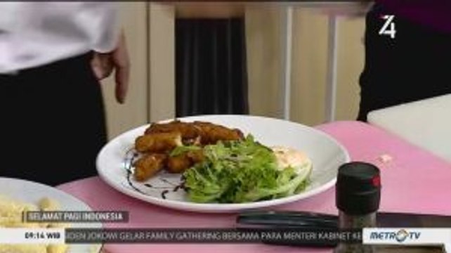Resep Fried Cheese Stick with Balsamic Vinaigrette