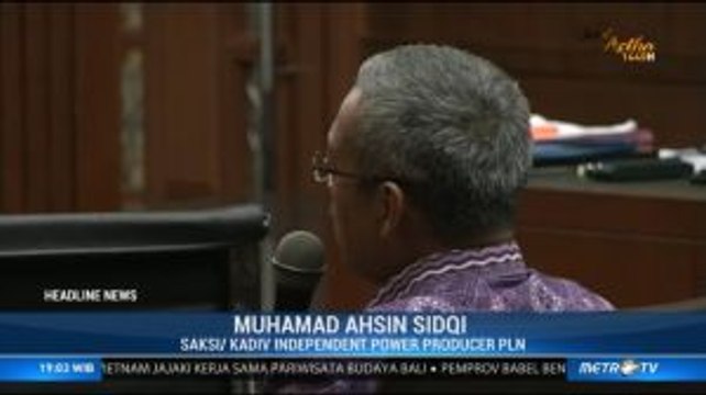 Saksi: Sofyan Basir Teken Dokumen PLTU Riau-1 Lebih Awal