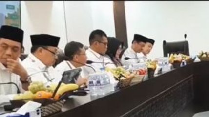 Download Video: Menag Pimpin Rapat Persiapan Puncak Haji di Armuzna