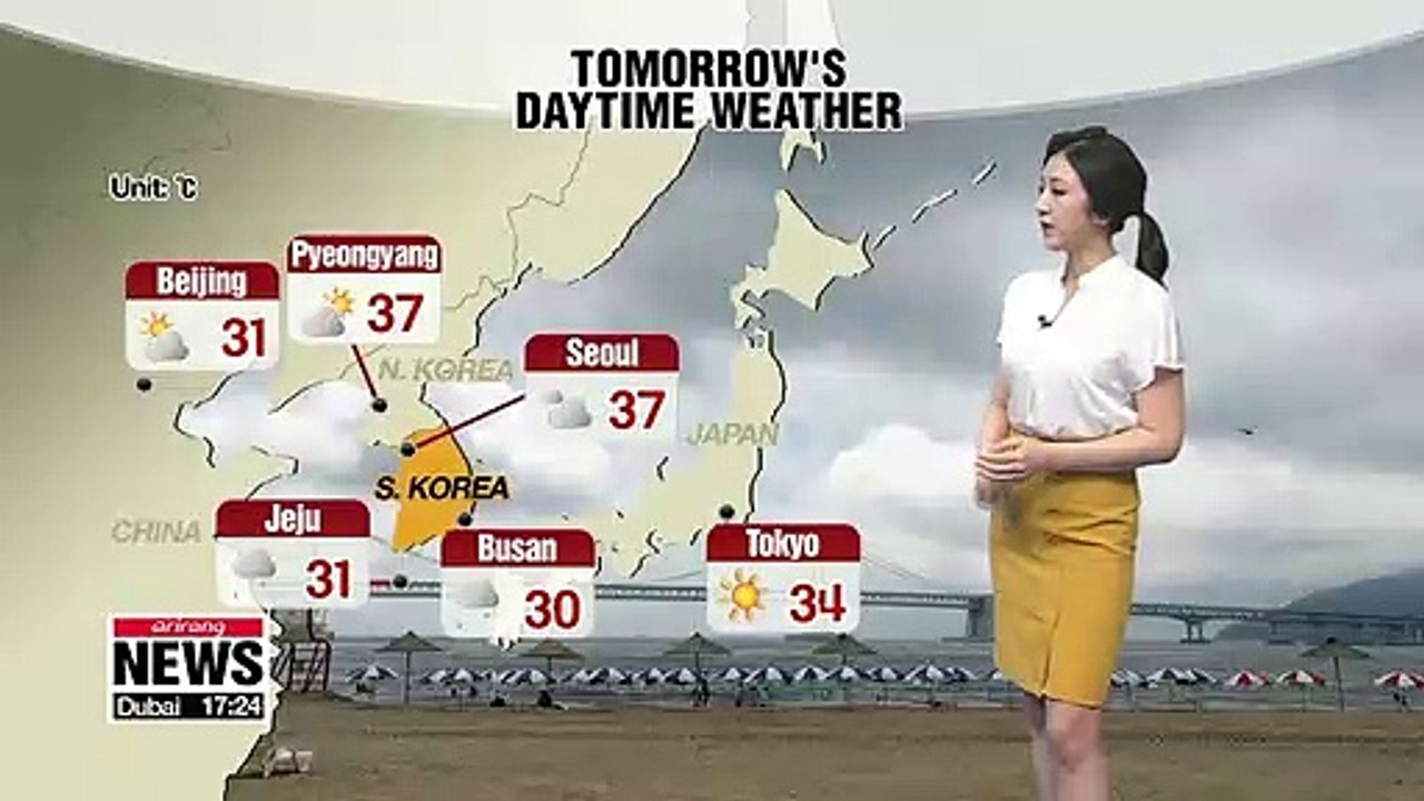 Typhoon Francisco forecast to land on the Korean peninsula _ 080519