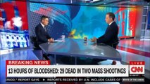 Breaking News: 13 Hours of bloodshed: 29 dead in two mass shootings. #Breaking #News #JakeTapper #BreakingNews