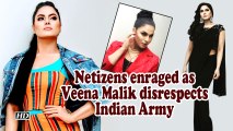 Netizens enraged as Veena Malik disrespects Indian Army