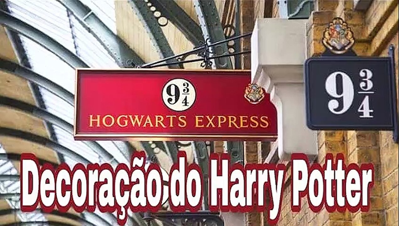 Como fazer uma decoração de aniversario do Harry Potter