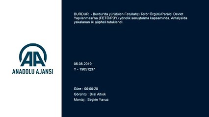 FETÖ şüphelisi iki kişinin hücre evinde yakalanması - BURDUR