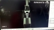 Câmeras registram ação de ladrão em posto de combustível de Cascavel