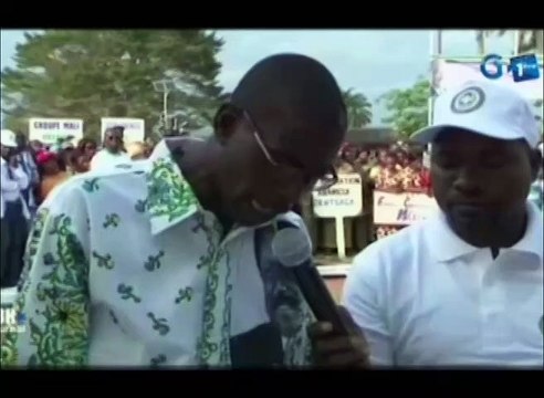 RTG - Visite du SG du Parti Démocratique Gabonais dans la région du Haut Ogoué