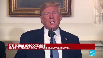 "Our nation must condemn racism, bigotry and white supremacy," says Trump