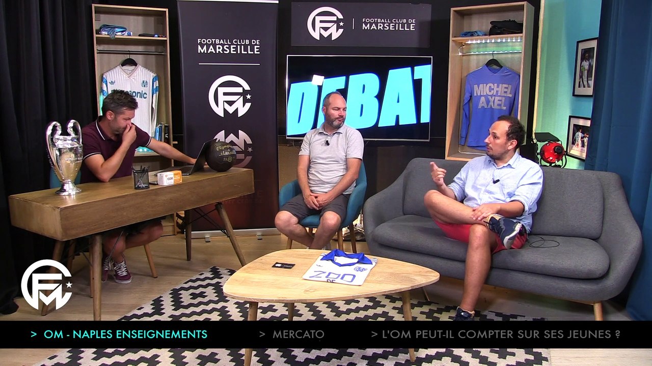 DFM : OM vs Napoli, les dernières rumeurs mercato et quelle place pour les jeunes cette saison ?