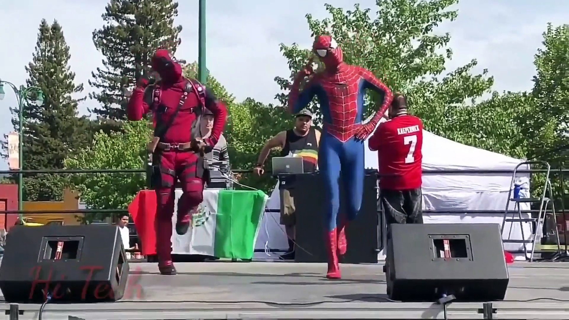 ⁣DJSPIDERMAN & DEADPOOL DANCE ON MARATHI SONG