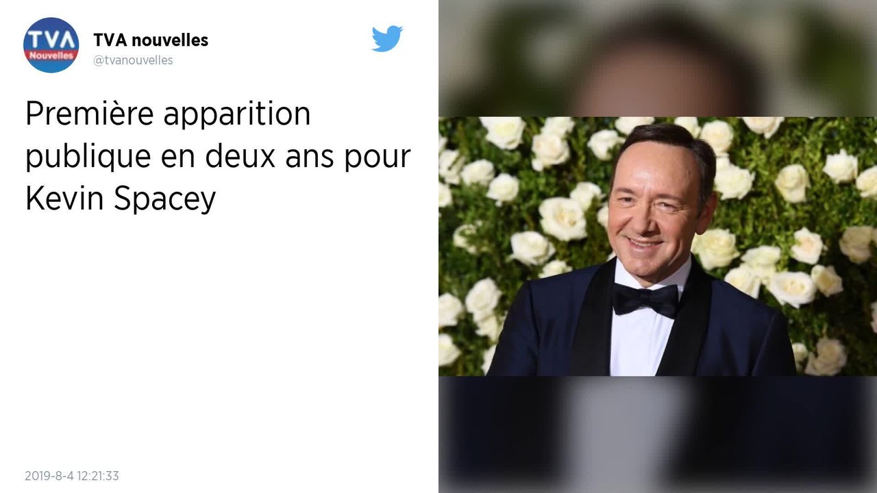 Dans le secret absolu, l’acteur Kevin Spacey refait une apparition en public à Rome la première depuis deux ans