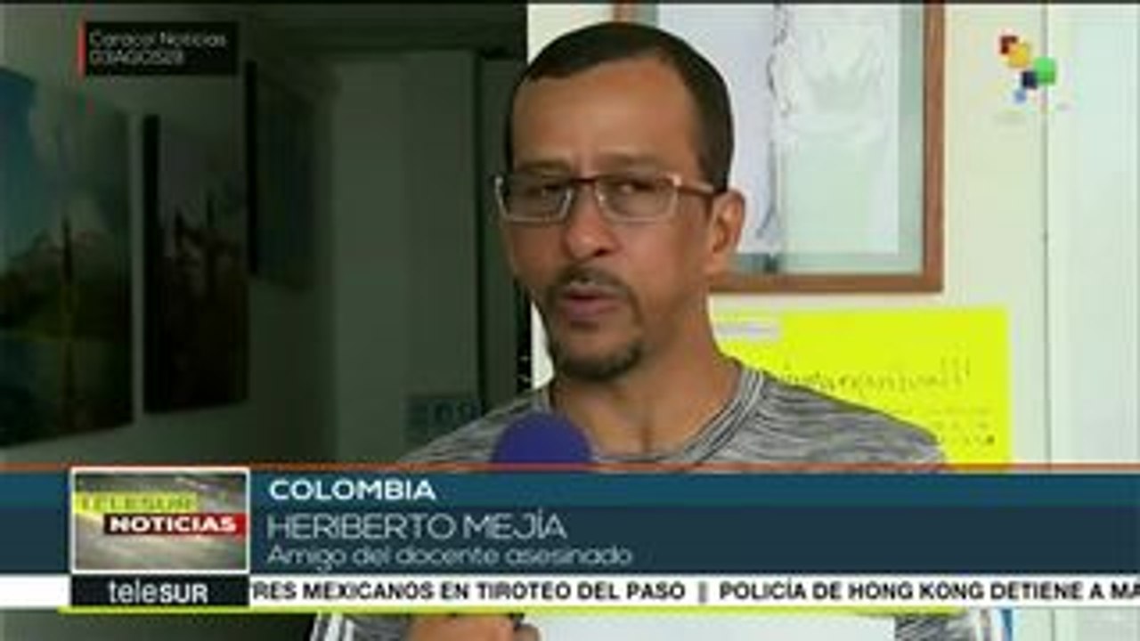 teleSUR Noticias: Colombia: Asesinan a excombatientes de la FARC-EP